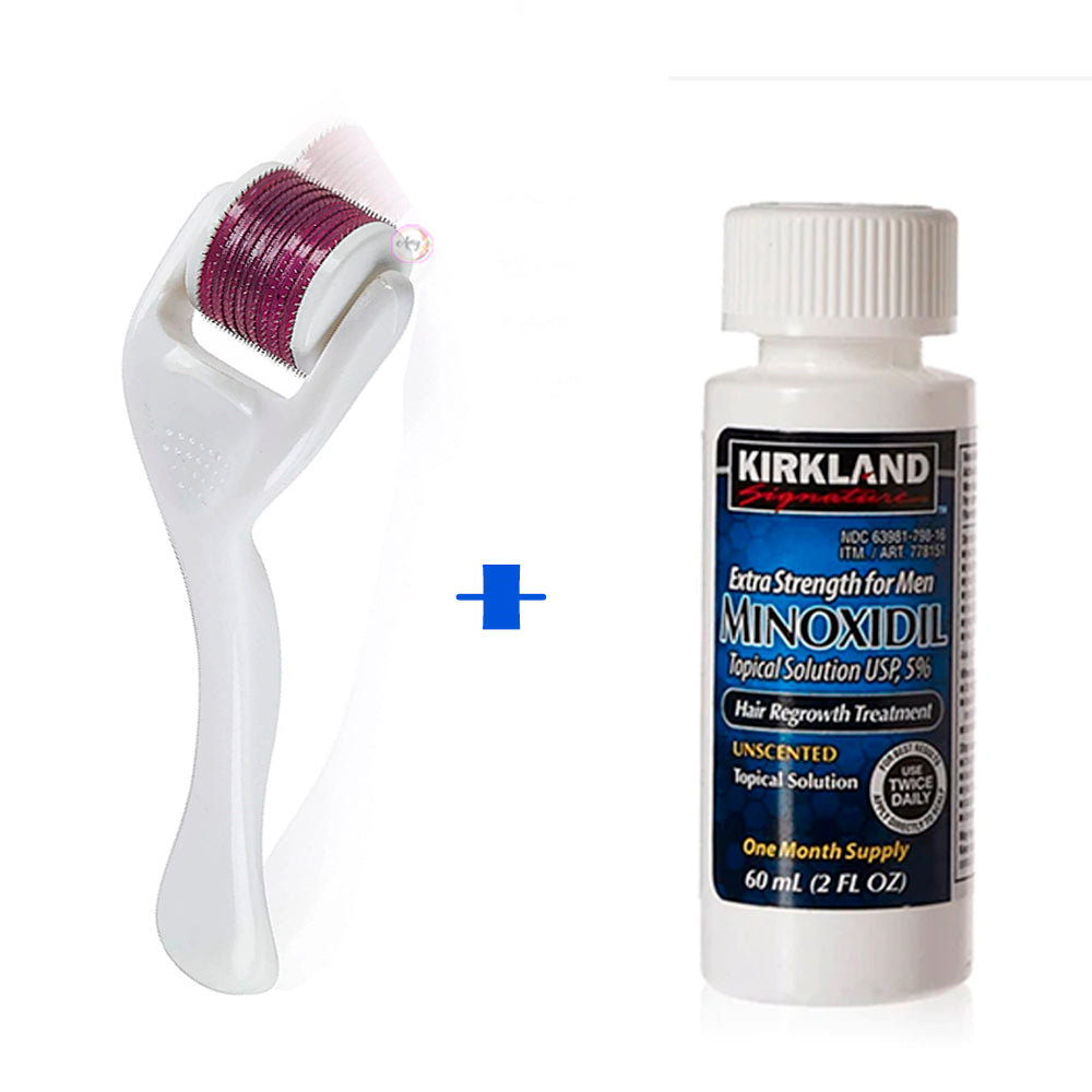 ¡Compra 1 Minoxidil y llévate un Dermaroller totalmente GRATIS!