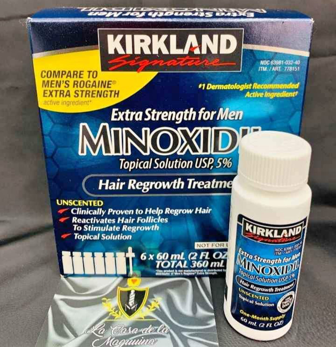 ¡Compra 1 Minoxidil y llévate un Dermaroller totalmente GRATIS!