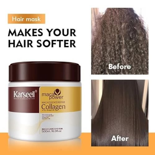 Karseell Mascarilla Capilar Reparadora de Colágeno 500ml