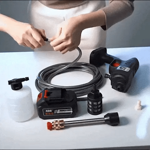 Hidrolavadora portátil - ¡Potencia y practicidad en cualquier lugar!