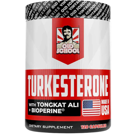 Turkesterone Pro Old School Original - Resultados reales. Fuerza total. ¡Evoluciona sin límites!