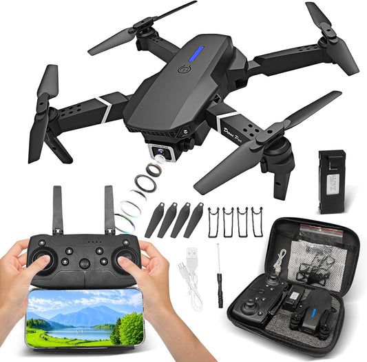 Dron E88 - Obtenga imágenes aéreas de calidad sin gastar demasiado.