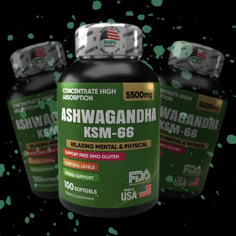 Ashwagandha Ksm66 -para el sueño y el bienestar