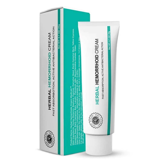 Herbal Hemorrhoid Cream - Alivio inmediato del dolor, el picor y las molestias